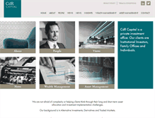 Tablet Screenshot of cdr-capital.com